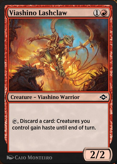 Viashino Lashclaw highlighted card art