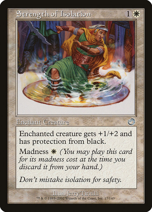 Strength of Isolation highlighted card art