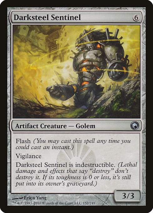 Darksteel Sentinel from Scars of Mirrodin