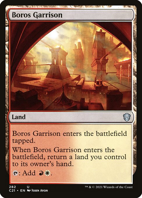 Boros Garrison from Commander 2021