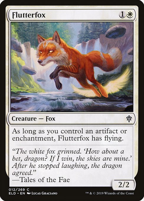 Flutterfox from Throne of Eldraine