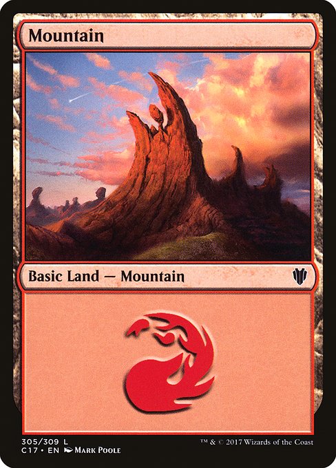 Mountain from Commander 2017