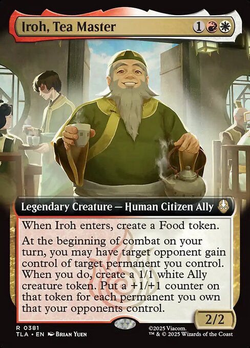 Iroh, Tea Master from Avatar: The Last Airbender
