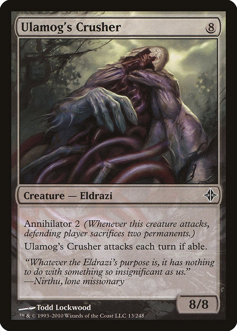 Ulamog's Crusher from Rise of the Eldrazi