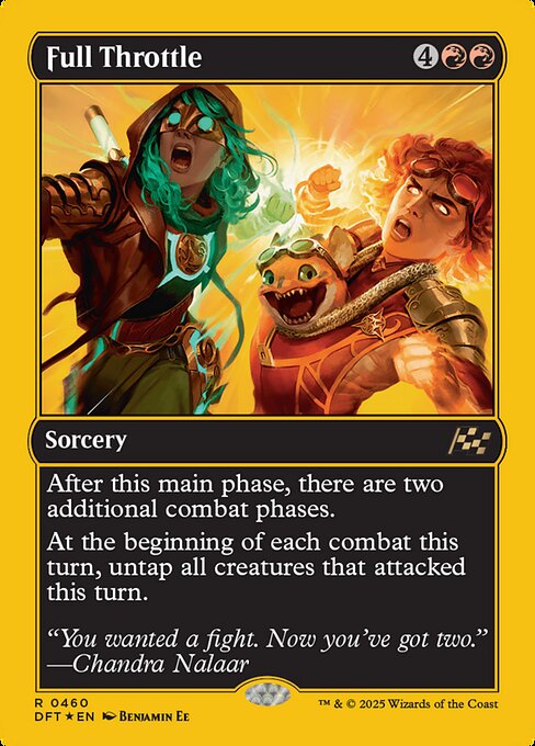 Full Throttle from Aetherdrift