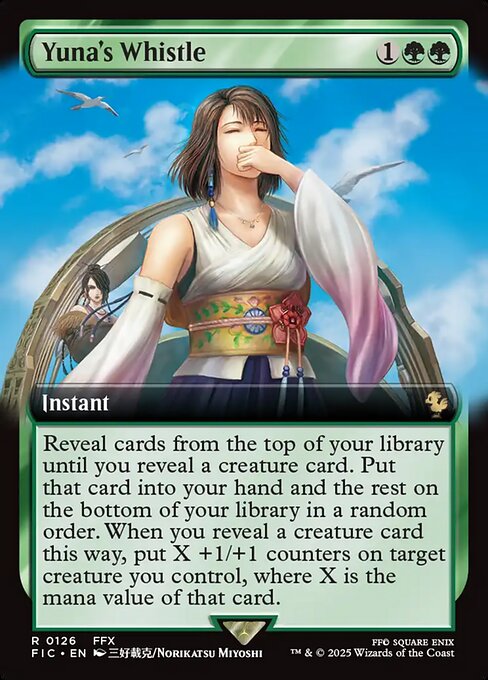 Yuna's Whistle highlighted card art
