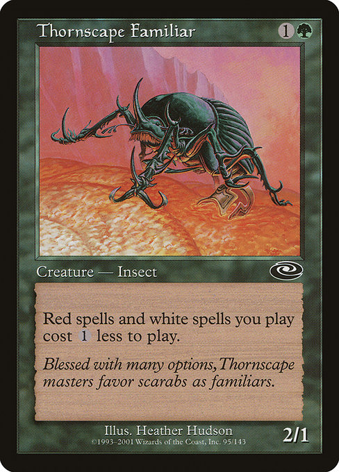 Thornscape Familiar highlighted card art