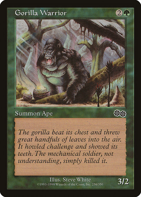 Gorilla Warrior from Urza's Saga