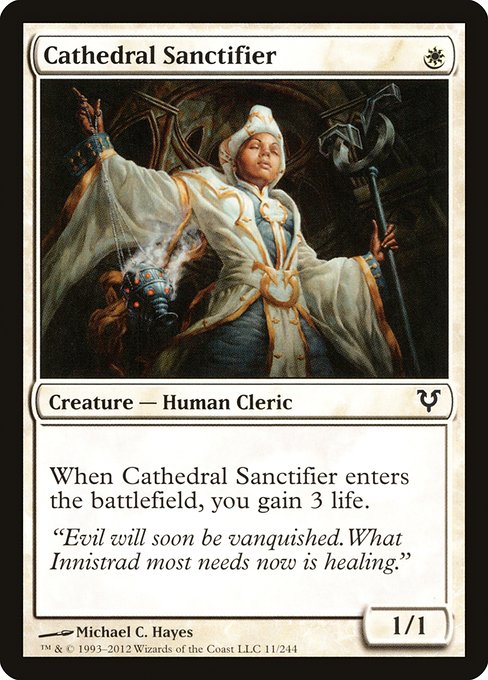 Cathedral Sanctifier from Avacyn Restored