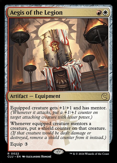 Aegis of the Legion highlighted card art
