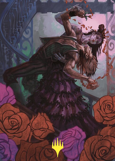 Exsanguinate // Exsanguinate from Commander Masters Art Series