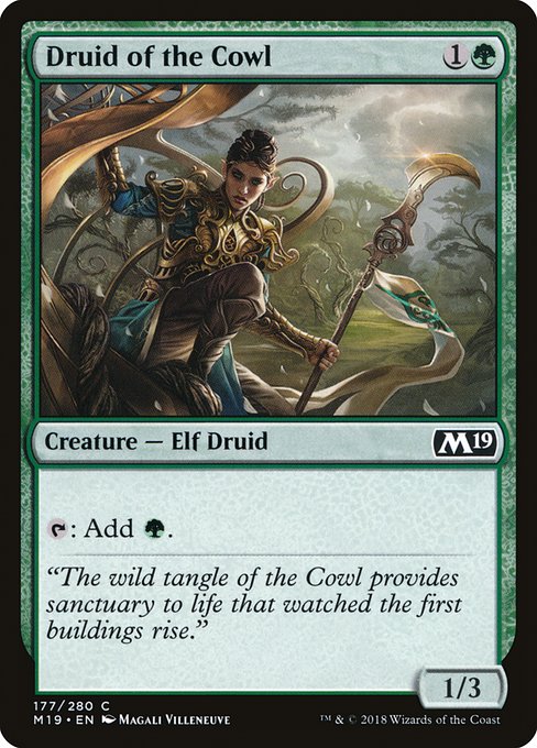 Druid of the Cowl from Core Set 2019