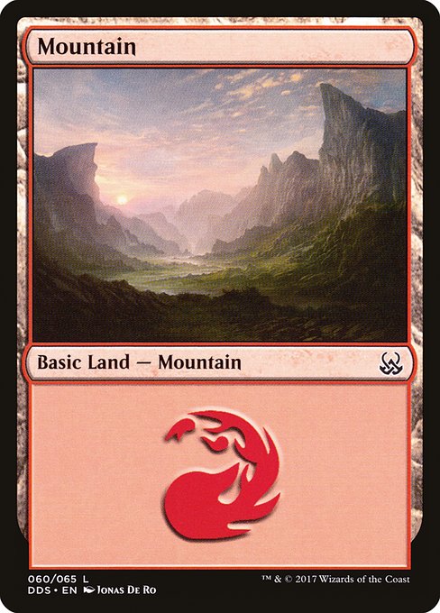 Mountain from Duel Decks: Mind vs. Might