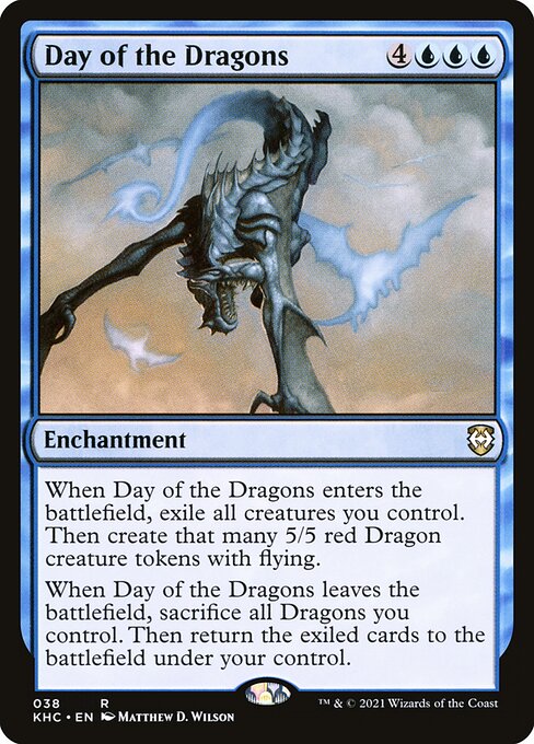 Day of the Dragons highlighted card art