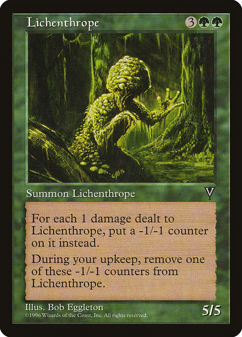 Lichenthrope highlighted card art