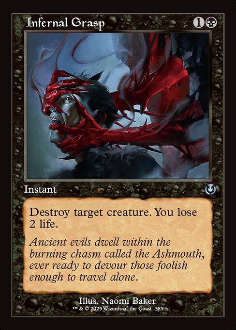 Infernal Grasp from Innistrad Remastered