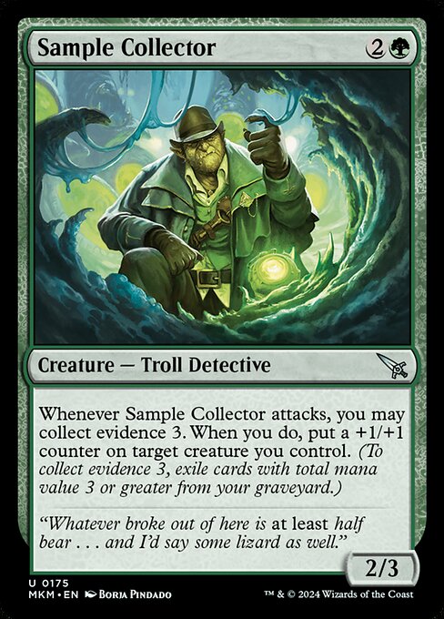 Sample Collector highlighted card art