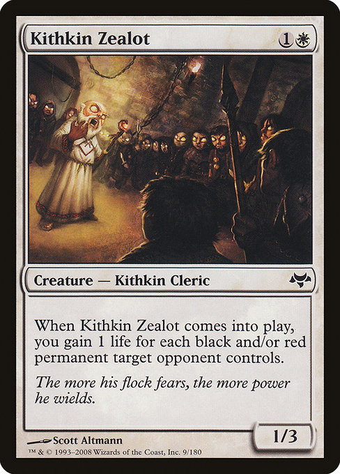 Kithkin Zealot highlighted card art