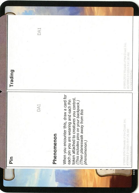 Pin Trading highlighted card art