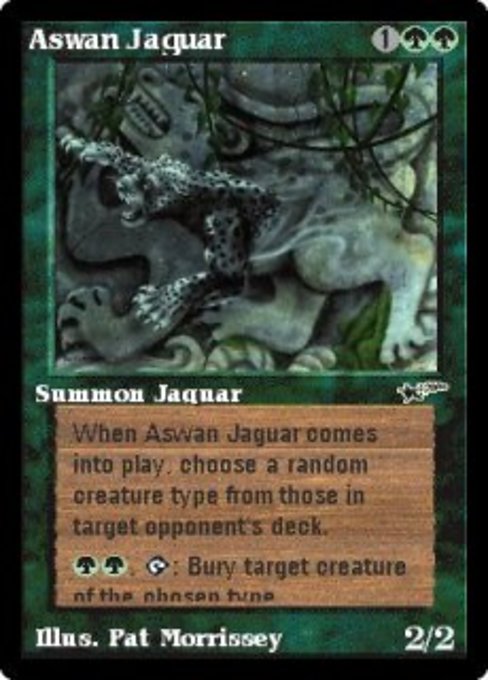 Aswan Jaguar highlighted card art