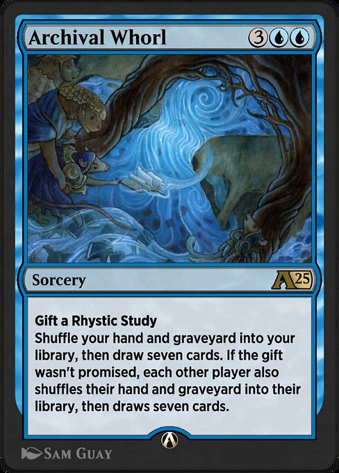 Archival Whorl highlighted card art