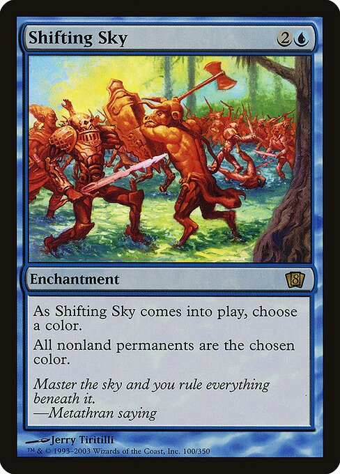Shifting Sky highlighted card art