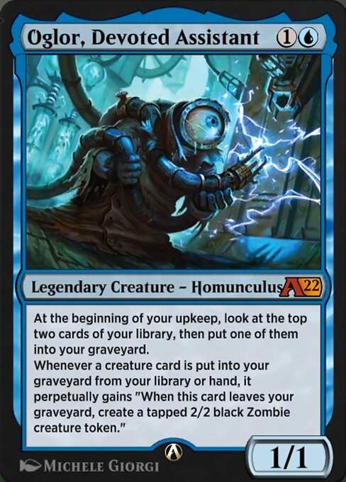 Oglor, Devoted Assistant highlighted card art