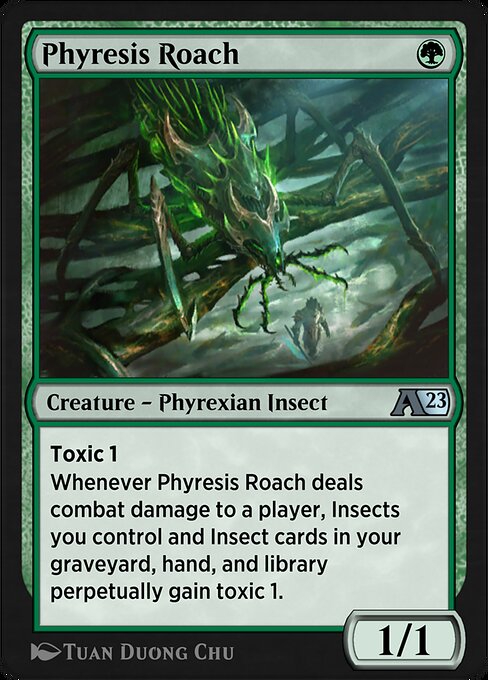 Phyresis Roach highlighted card art