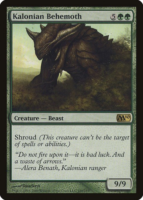 Kalonian Behemoth highlighted card art