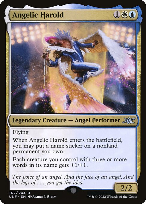 Angelic Harold from Unfinity