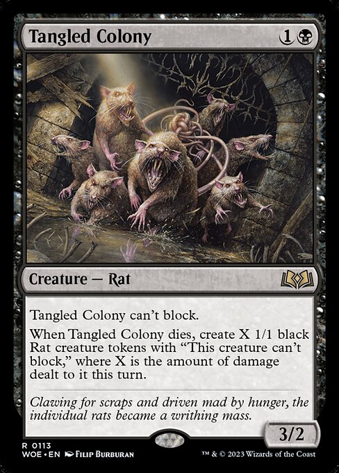 Tangled Colony from Wilds of Eldraine