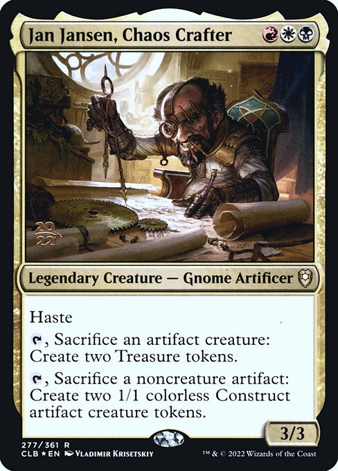 Jan Jansen, Chaos Crafter from Battle for Baldur's Gate Promos