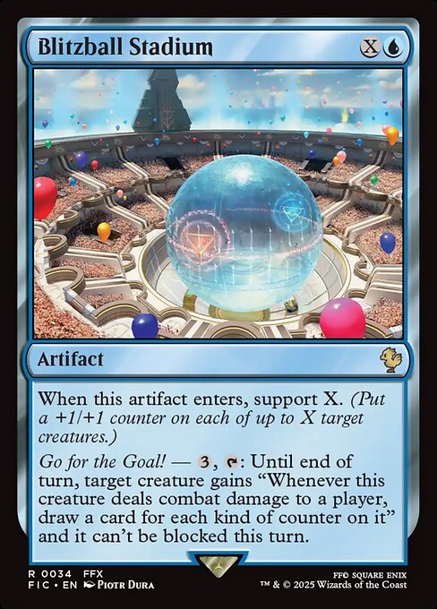 Blitzball Stadium highlighted card art