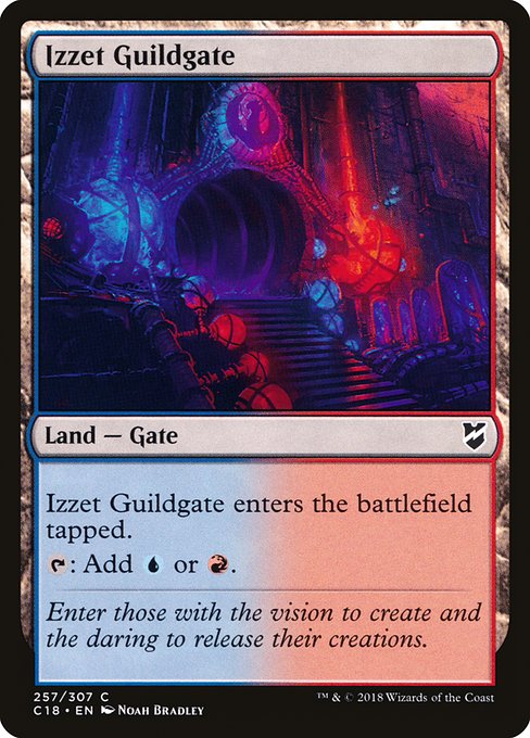Izzet Guildgate from Commander 2018