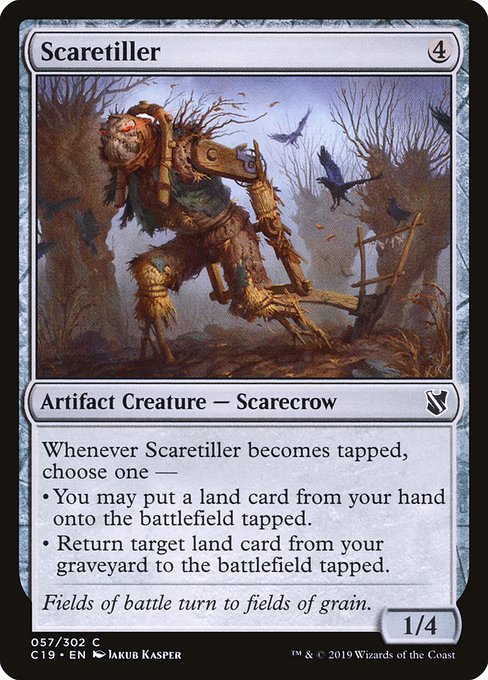 Scaretiller from Commander 2019