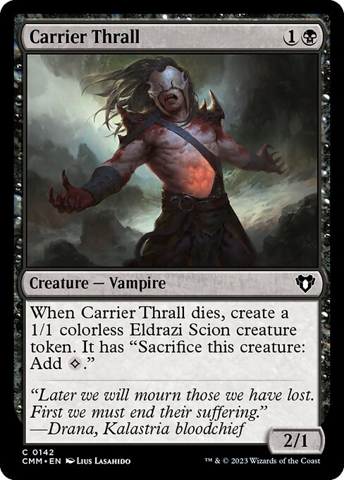 Carrier Thrall from Commander Masters