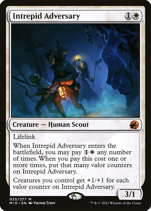 Intrepid Adversary from Innistrad: Midnight Hunt