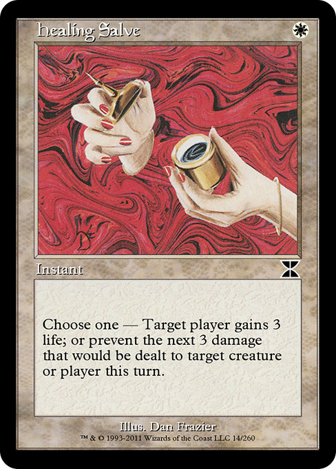 Healing Salve from Masters Edition IV