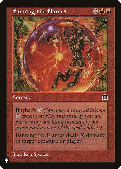 Fanning the Flames highlighted card art