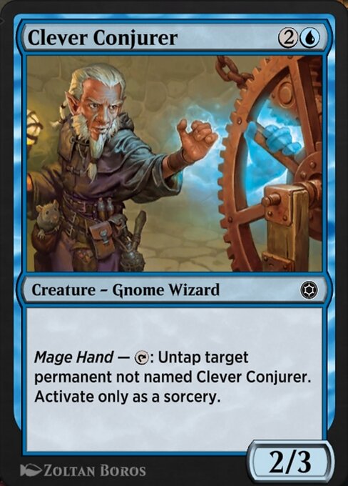 Clever Conjurer highlighted card art