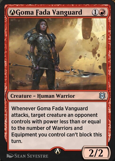 A-Goma Fada Vanguard highlighted card art