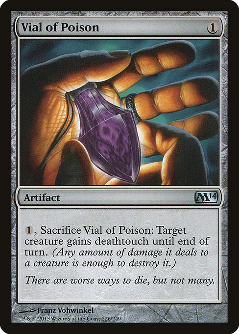 Vial of Poison highlighted card art