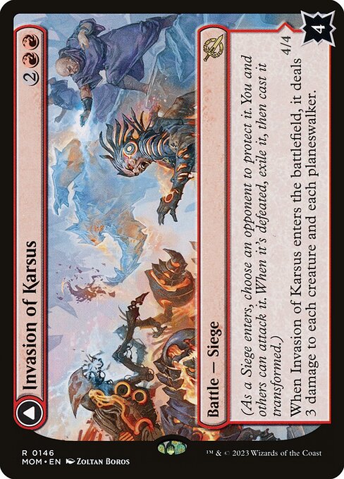 Invasion of Karsus // Refraction Elemental from March of the Machine