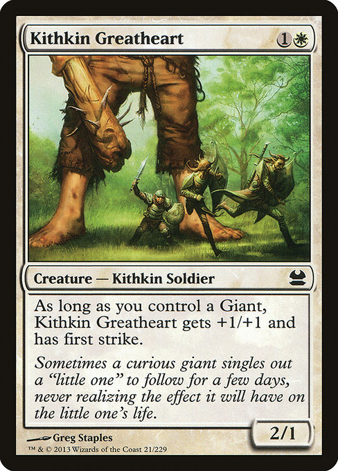 Kithkin Greatheart highlighted card art