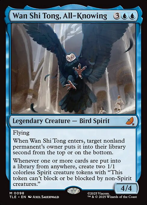 Wan Shi Tong, All-Knowing from Avatar: The Last Airbender Eternal