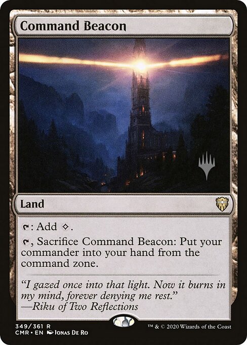 Command Beacon from Commander Legends Promos
