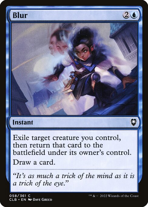 Blur from Commander Legends: Battle for Baldur's Gate