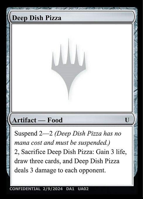 Deep Dish Pizza highlighted card art