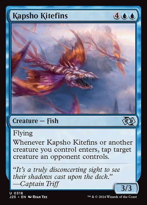 Kapsho Kitefins highlighted card art