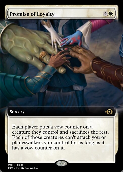Promise of Loyalty from Magic Online Promos